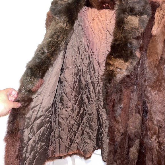 Vintage Rabbit fur coat - Picture 4 of 5